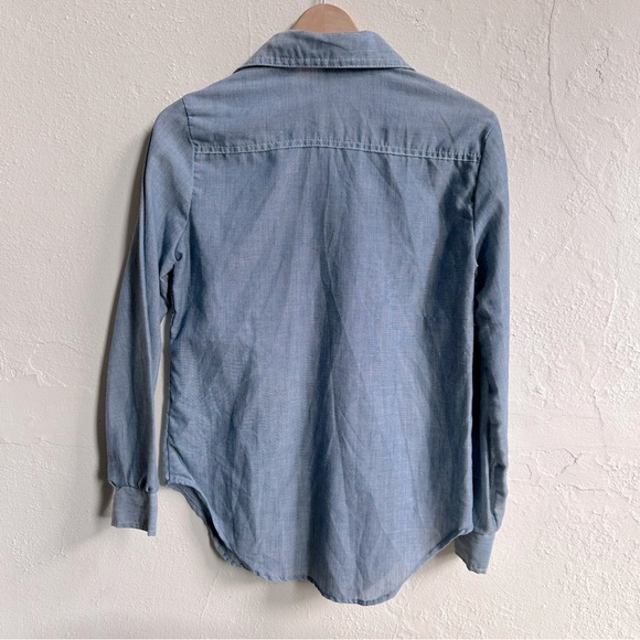 VINTAGE Denim Button Up - Picture 4 of 6